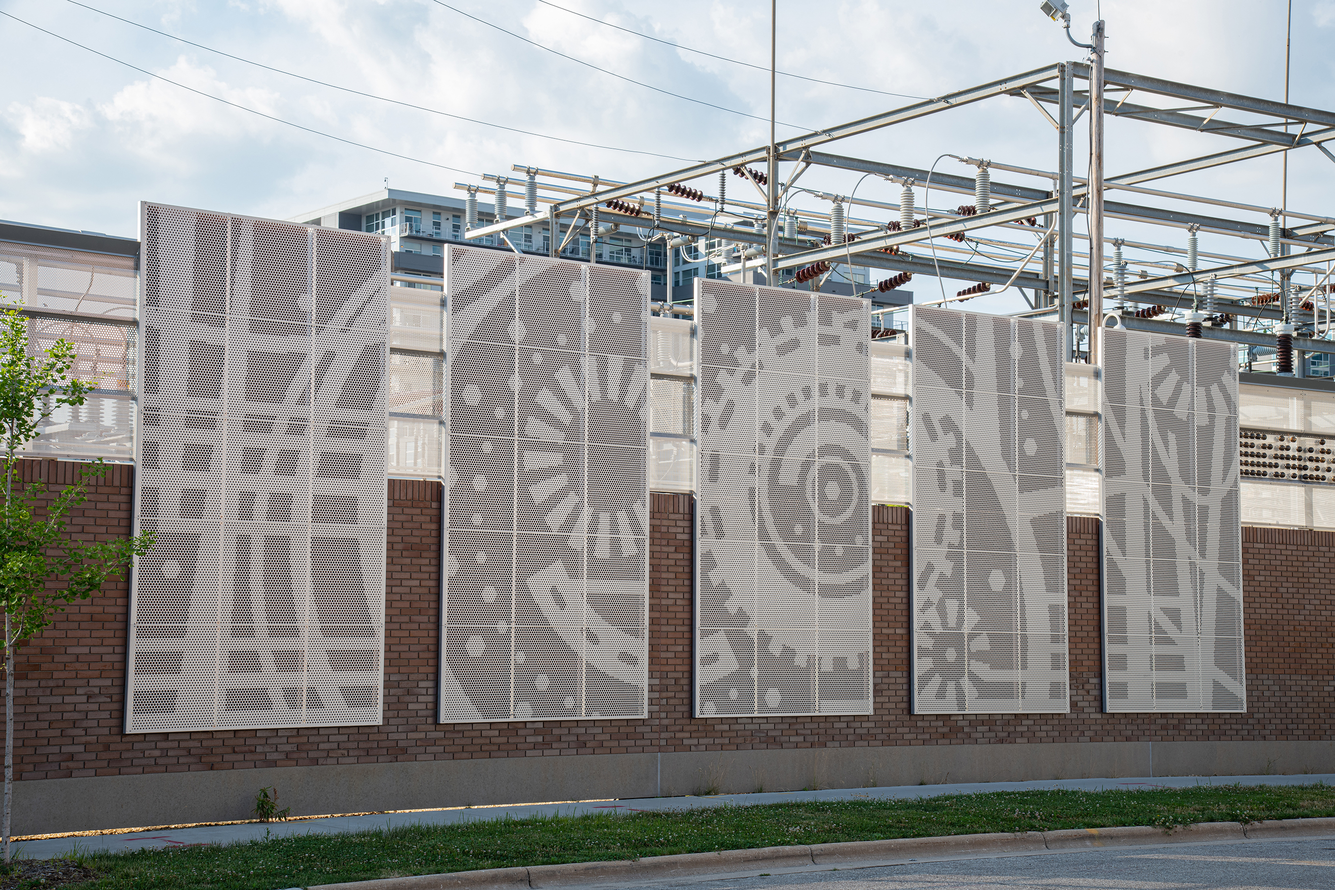 Substation walls