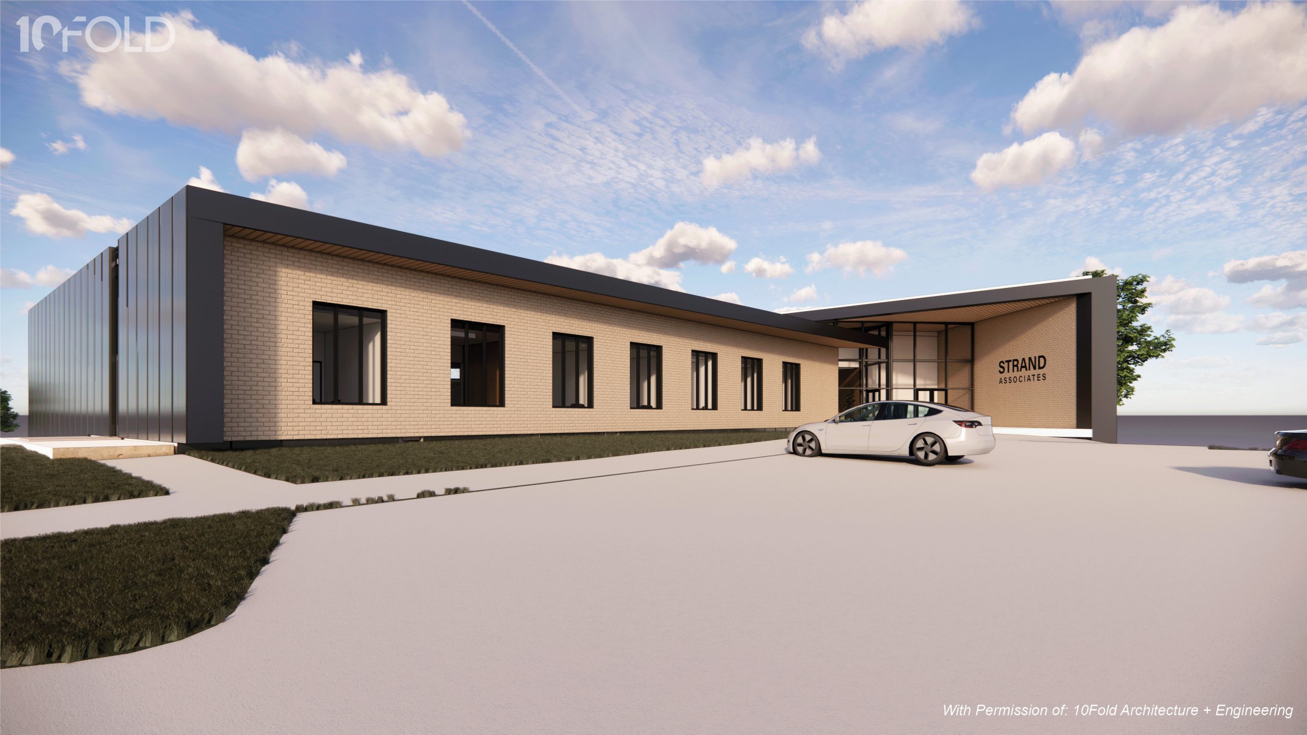 Rendering of new office